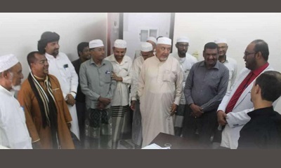 مدير عام تريم يدشن المخيم الجراحي الخيري بتريم في الجراحة العامة وجراحة المناظير