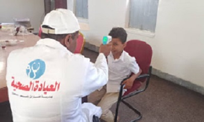 في بادرة متميزة على مستوى مدارس مديرية القطن ..عمار بن ياسر تفتتح عيادة صحية رسمية