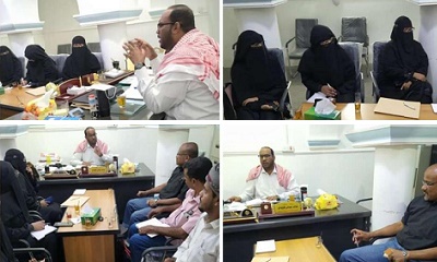 مدير عام تريم يلتقي فريق مساهمتي تنمية بتريم