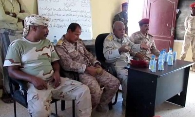 محاضرة لركن التوجيه المعنوي بلواء الريان لأفراد الكتيبة الخاصة