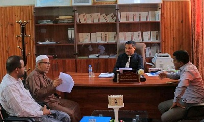 إجتماع في سيئون يناقش تطبيق قانون المياه بشأن تراخيص الآبار