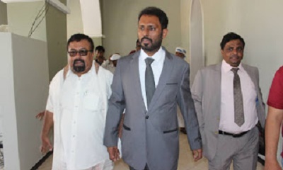 الشيخ بن حبريش يتفقد الأعمال المنجزة من إعادة تأهيل ديوان المحافظة