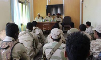 فريق التوجيه المعنوي بالمنطقة يشيد بجاهزية قوة خفر السواحل في حماية الشريط الساحلي لحضرموت ..