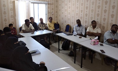 إختتام دورة إدارة الأزمات التعليمية لمدراء المعاهد المهنية والتقنية بساحل حضرموت