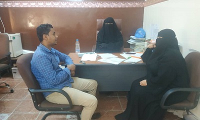 مناقشة أوجه التعاون المشترك بين مستشفى المكلا للأمومة والطفولة ومؤسسة سدن للثلاسيميا وأمراض الدم الواثية