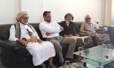 رئيس محكمة استئناف سيئون : جهود مرجعية قبائل حضرموت الوادي والصحراء مشرفة وكبيرة في إخماد الفتن ونسعى لأن يكون بيننا تنسيق مستمر