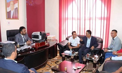 وكيل أول حضرموت يرحب بالاستثمارات الصينية في مجال التعدين والقطاعات الأخرى