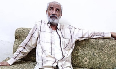 نائب مدير عام مكتب وزارة الصحه العامه والسكان بالوادي والصحراء للمديريات الصحراويه يزور الشخصية الاجتماعية محسن عبدالقادر بافقيه