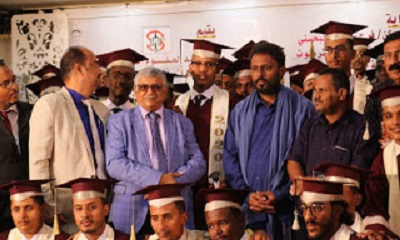 وكيل أول حضرموت يحضر حفل تخرج دفع جديدة من المعهد العالي للعلوم الصحية