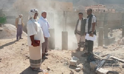 الأمين العام لمحلي القطن يتفقد عدد من المشاريع التنموية الخاصة بالتربية والتعليم