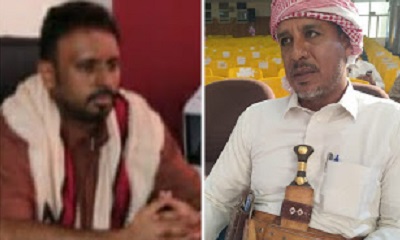 الشيخ بن حبريش يعزّي مدير عام مديرية السوم انيس السماحي في وفاة عمه