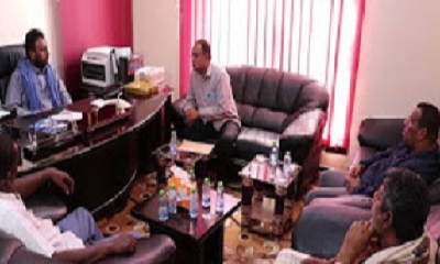 وكيل أول حضرموت يناقش احتياجات المعهد التقني الصناعي بالمكلا