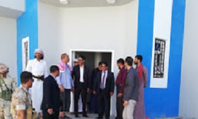 نائب وزير النفط والمعادن الشماسي يطلع على مشروع مبنى شركة النفط اليمنيه بوادي حضرموت والصحراء