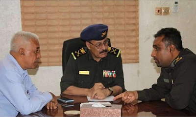 مدير أمن ساحل حضرموت يناقش مع وكيل مصلحة التاهيل والإصلاح بالجمهورية أوجه التنسيق بين أمن ساحل حضرموت و المصلحة