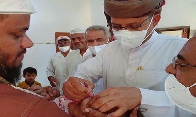 تدشين الحملة الوطنية للتحصين ضد شلل الأطفال من منزل إلى منزل بمديرية سيئون