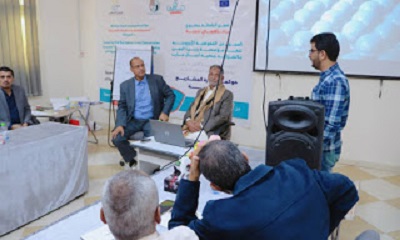 مدير عام سيئون يلتقي بمديري عموم مدينة مأرب ومديرية الجوبة محافظة مأرب بمدينة سيئون.