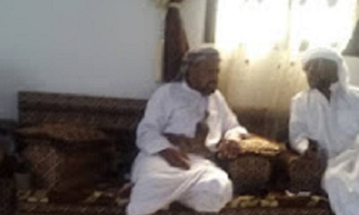 عضو مجلس النواب الشيخ صالح سالم العامري يقدم واجب العزاء لاسرة الفقيد سعد سالم بن مرساف التميمي
