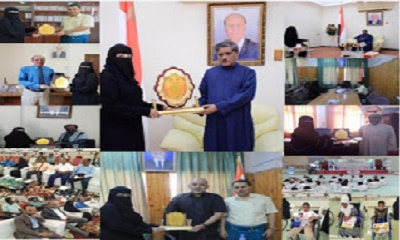 لأول مرة سفيرة الطفولة باليمن تزور محافظ محافظة حضرموت