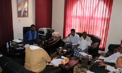 بن حبريش يلتقي جمعية بائعي الأسماك , ويدعو للتعاون لتنفيذ آلية توفير الاسماك للسوق المحلي وبأسعار مناسبة