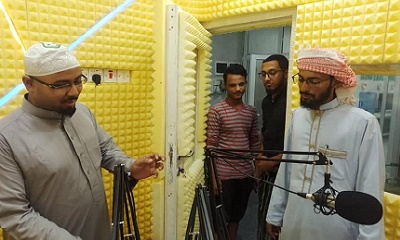 المدير العام لمؤسسة حي في قلوبنا الإعلامية يستقبل نائب رئيس اللجان المجتمعية بمديرية المكلا