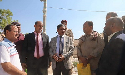 محافظ حضرموت يطلع على نشاط ومنشآت النادي الأهلي ووحدة شحير وشباب القارة