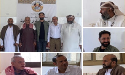 الأمين العام المساعد لمرجعية حلف قبائل حضرموت الوادي والصحراء يعقد اجتماعا بالدائرة الإعلامية للمرجعية