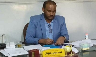 مدير عام تريم يعزي مدير المؤسسة العامة للمياة والصرف الصحي بالوادي والصحراء في وفاة أخيه