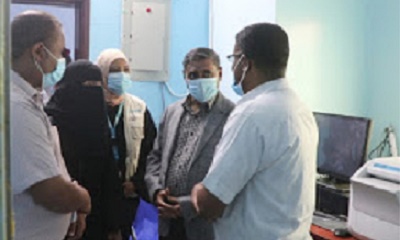 محافظ حضرموت يتفقّد جهود تطوير مستشفى الدكتور رياض الجريري لتقديم خدمات عامة في مجال الطب البشري والحميات ومكافحة وباء كورونا