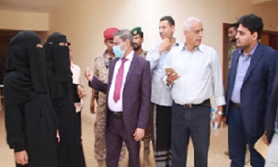 محافظ حضرموت يطلّع على جاهزية مستشفى الدكتور رياض الجريري للحميّات ويوجّه بتأهيل داري الجانحات والتوجيه الاجتماعي بمنطقة فلك