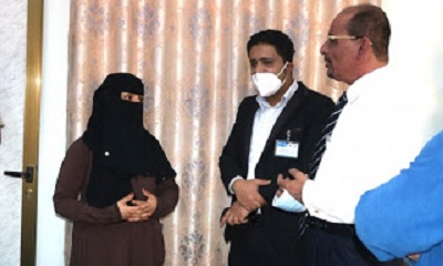 الوكيل المساعد التميمي يدشن المرحلة الاولى من حملة ( نور على نور ) لمسح امراض العيون بوادي وصحراء حضرموت