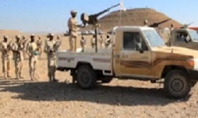 محافظ حضرموت يشيد بما أظهرته قوة حماية الشركات من مهارات عالية أثناء تدشين العام التدريبي الجديد