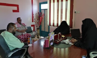 جمعية الاسرة السعيدة ومؤسسة الارياف يناقشا آلية التنسيق وتطوير العمل المشترك بين الجانبين