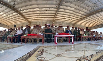 عاجل: وسط عرض عسكري، المنطقة الثانية تدشن عامها التدريبي الجديد 2021م