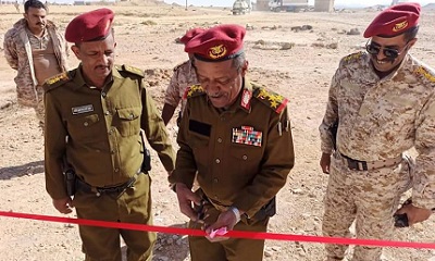 قائد لواء حضرموت يدشن المرحلة الأولى للعام التدريبي 2021 بمعسكر ” الجبال السود”