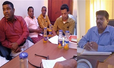 مدير تربية المكلا يعقد اجتماعاً برؤساء الأقسام