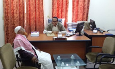 الاستاذ سعيد دومان عضو مجلس النواب اليمني يزور مكتب الهيئة العامة لحماية البيئة بوادي و صحراء م/حضرموت