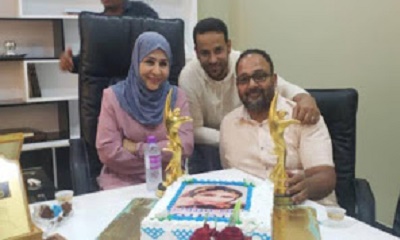 بعد نيلها جائزتين على الصعيد المحلي.. تكريم أيقونة قناة حضرموت وصوت أثير إذاعة المكلا