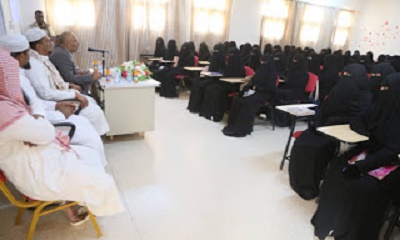 الوكيل الكثيري يطلع على تحضيرات جامعة القرآن الكريم والعلوم الاسلامية لانعقاد المؤتمر القرآني الثاني.