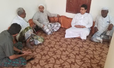 مدير عام إدارة محو الأمية وتعليم الكبار بوادي وصحراء حضرموت يعزي في منصب حريضة السيد العطاس