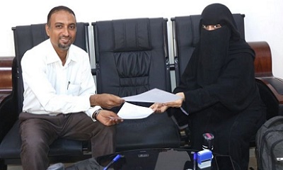 توقيع اتفاقية تعاون بين مستوصف رؤية وفرع جمعية الأمان للكفيفات بوادي حضرموت