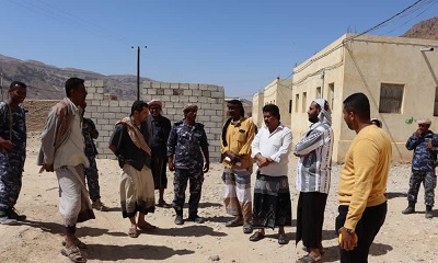 اللجنة المكلفة بإعادة تأهيل المحاكم تنفّذ نزولاً ميدانياً لمحكمة حجر لرفع الاحتياجات والمتطلبات لإعادة استئناف نشاطها القضائي‬