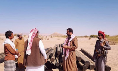 العبر .. ربط منطقتي الوهد والسور بالكهرباء بعد سنين من المعاناة والمدير العام للمديرية يتفقد العمل