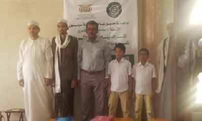 مدرسة مدودة تحقق المركز الأول في مسابقة الثلاثةو الخمسة أجزاء ومدرسة الخطاب في  العشرة أجزاء من مسابقة القرآن الكريم في المجموعة الأولى