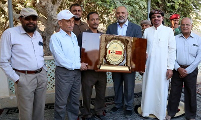 وكيل وادي حضرموت يطلع على الأنشطة البحثية لمزرعة محطة الأبحاث الزراعية بالسويري