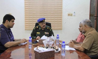 اللواء العامري يترأس الاجتماع الأول للجنة التحقيق في حادثة محطة ضخ المجاري بالمكلا