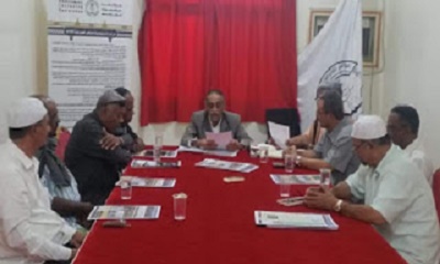 دائرة الثقافة والتراث بمكتب مؤتمر حضرموت الجامع بالوادي تعقد اجتماعها