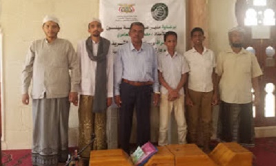 مسابقة القرآن الكريم في المجموعة الرابعة من التعليم الأساسي: الغرفة الاولى في الثلاثة والخمسة و التعاون بشحوح في العشرة أجزاء