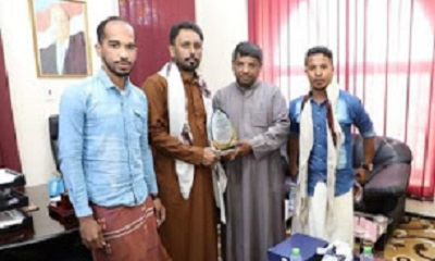 وكيل أول حضرموت يلتقي قيادة نادي القادسية بساه