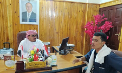 مدير عام مديرية ثمود يحث المواطنين على عدم اطلاق النار بالزواجات ويشيد باأحد الزواجات في التزامهم بعدم اطلاق النار.