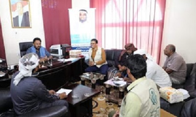 الشيخ بن حبريش يحث على تلبية متطلبات المناطق الأكثر احتياجا